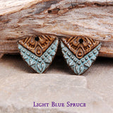 Tribal Shields In Blue