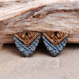 Tribal Shields In Blue