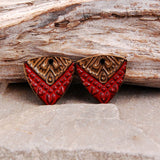 Tribal Shields In Red