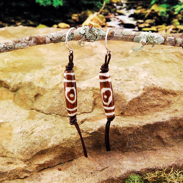 Tribal Bone Earrings